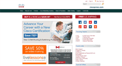 Desktop Screenshot of ciscopress.com